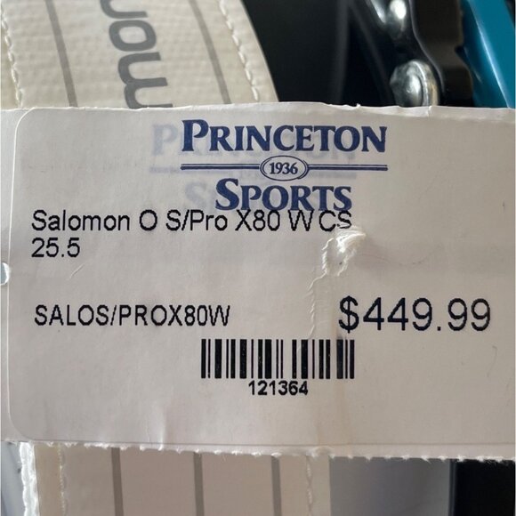 Salomon S/Pro X80 W Black Ski Boots Mondo 25.5 Therm-ic insoles included - New - Picture 10 of 14